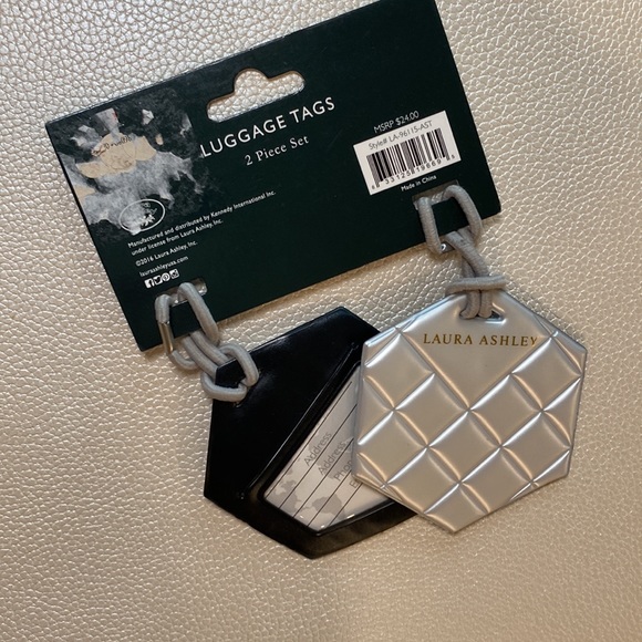 Laura ashley luggage tags silver - Picture 4 of 4